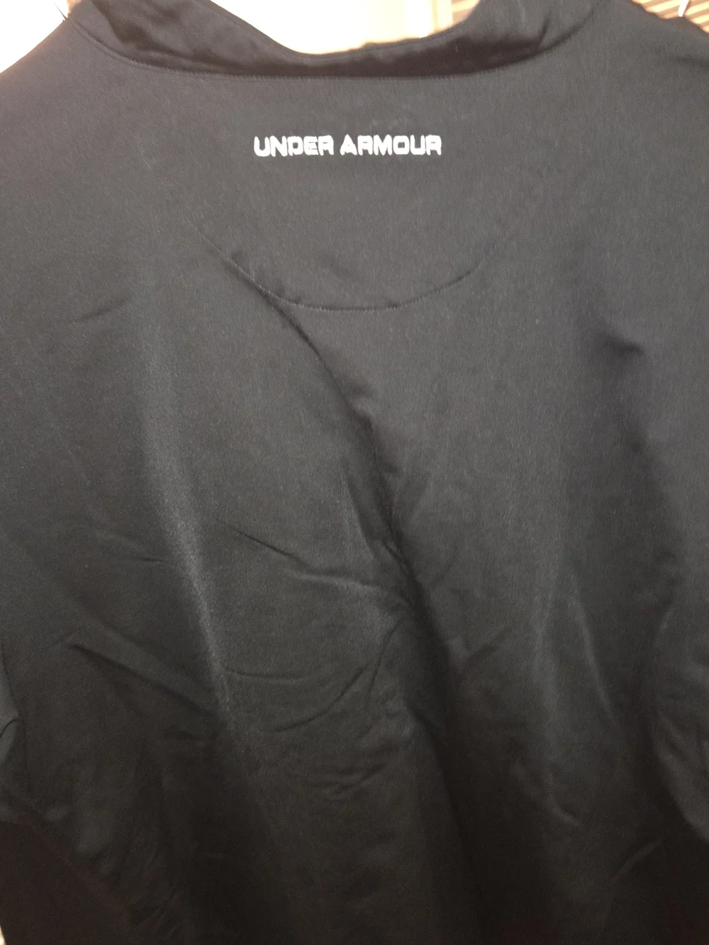 Under Armour Black Quarter-Zip Performance Jacket
